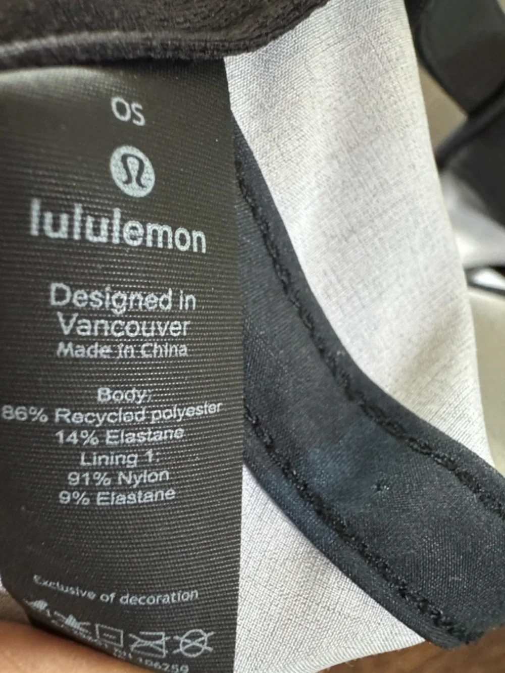 lululemon athletica Black & Blue Camo Performance Cap